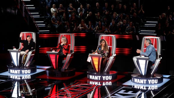 NBC's singing competition show "The Voice" is...