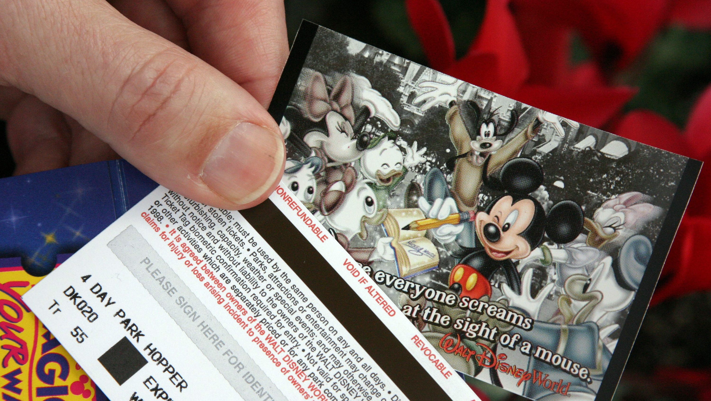 Easy come, easy go: Disney tickets at UCF