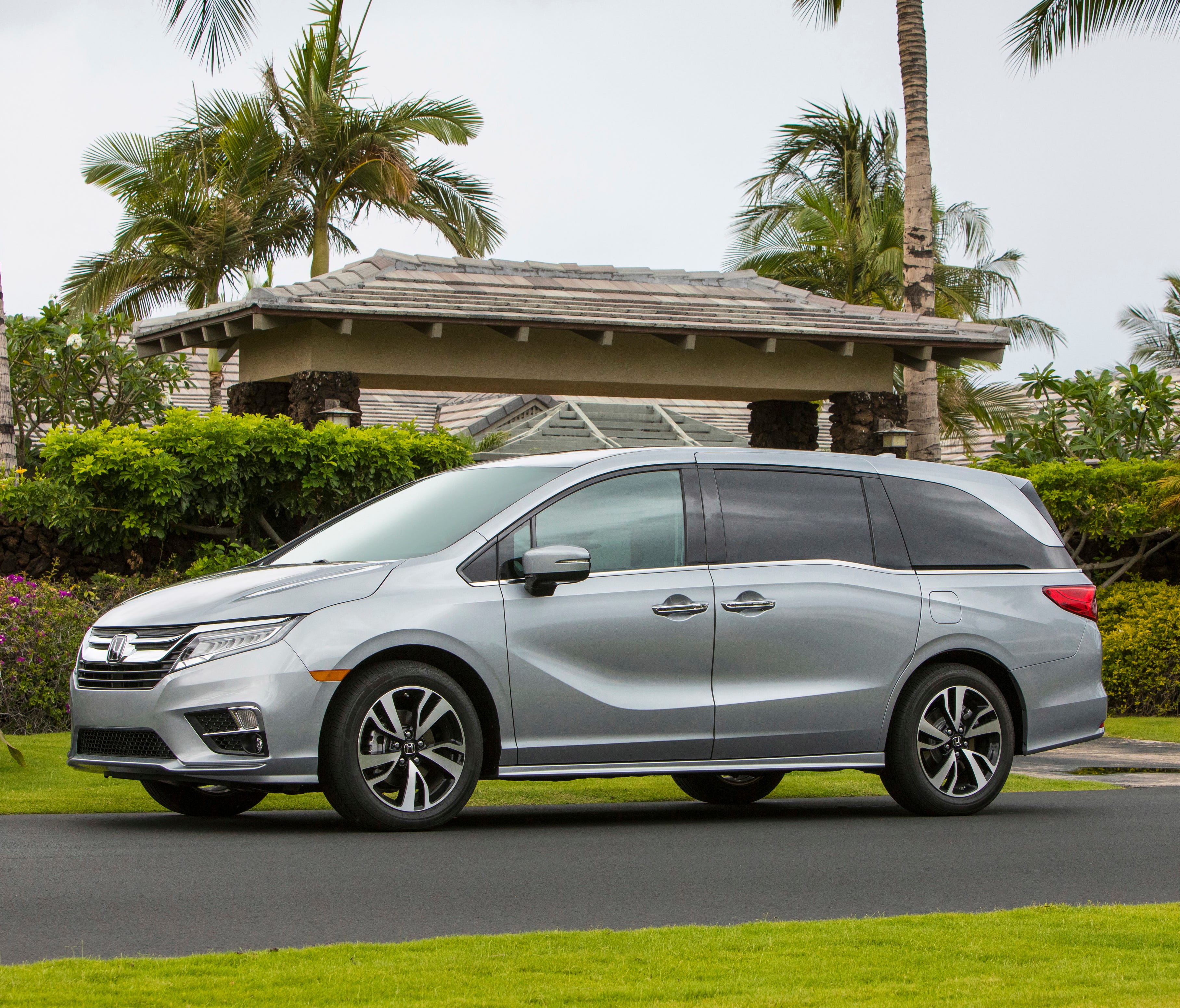 This photo provided by Honda shows the 2018 Honda Odyssey minivan. Fully redesigned this year, the Odyssey is enjoyable to drive and well-suited to families with young kids.