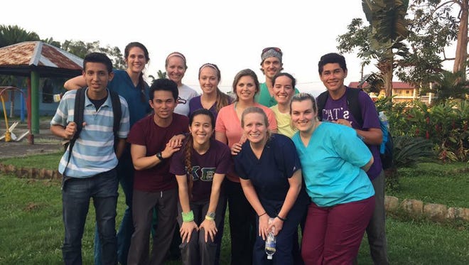 Eight pharmacy students, along with three faculty members, journeyed to the impoverished region of Guaymitas, Honduras over spring break as part of an organized effort to provide critical healthcare to members of the community.