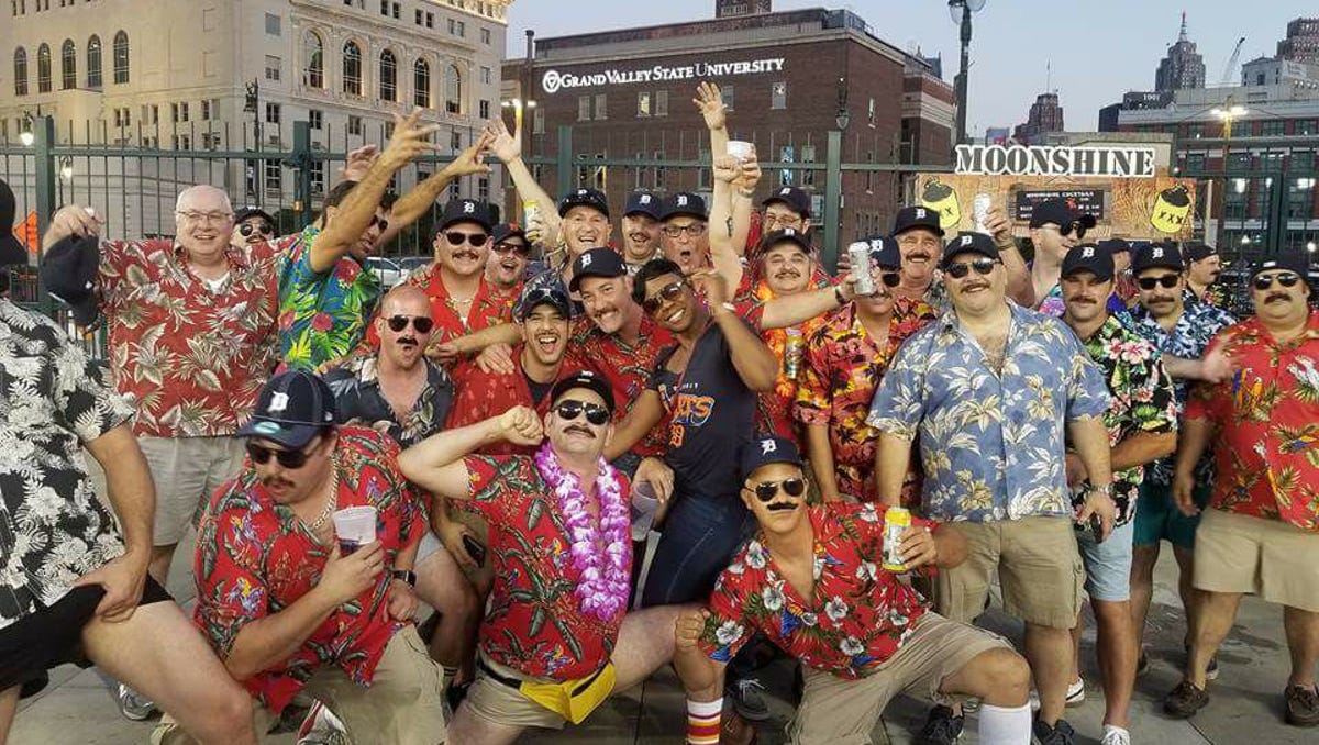 Bachelor Party Dressed As Magnum P I S Kicked Out Of Tigers Game