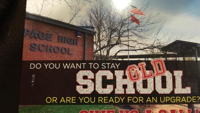 Page High School parents say this recent flyer from Weichert Realtors, The Andrews Group, is insulting.