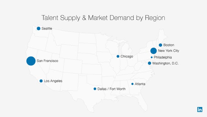 Seattle is paying the most for its engineers