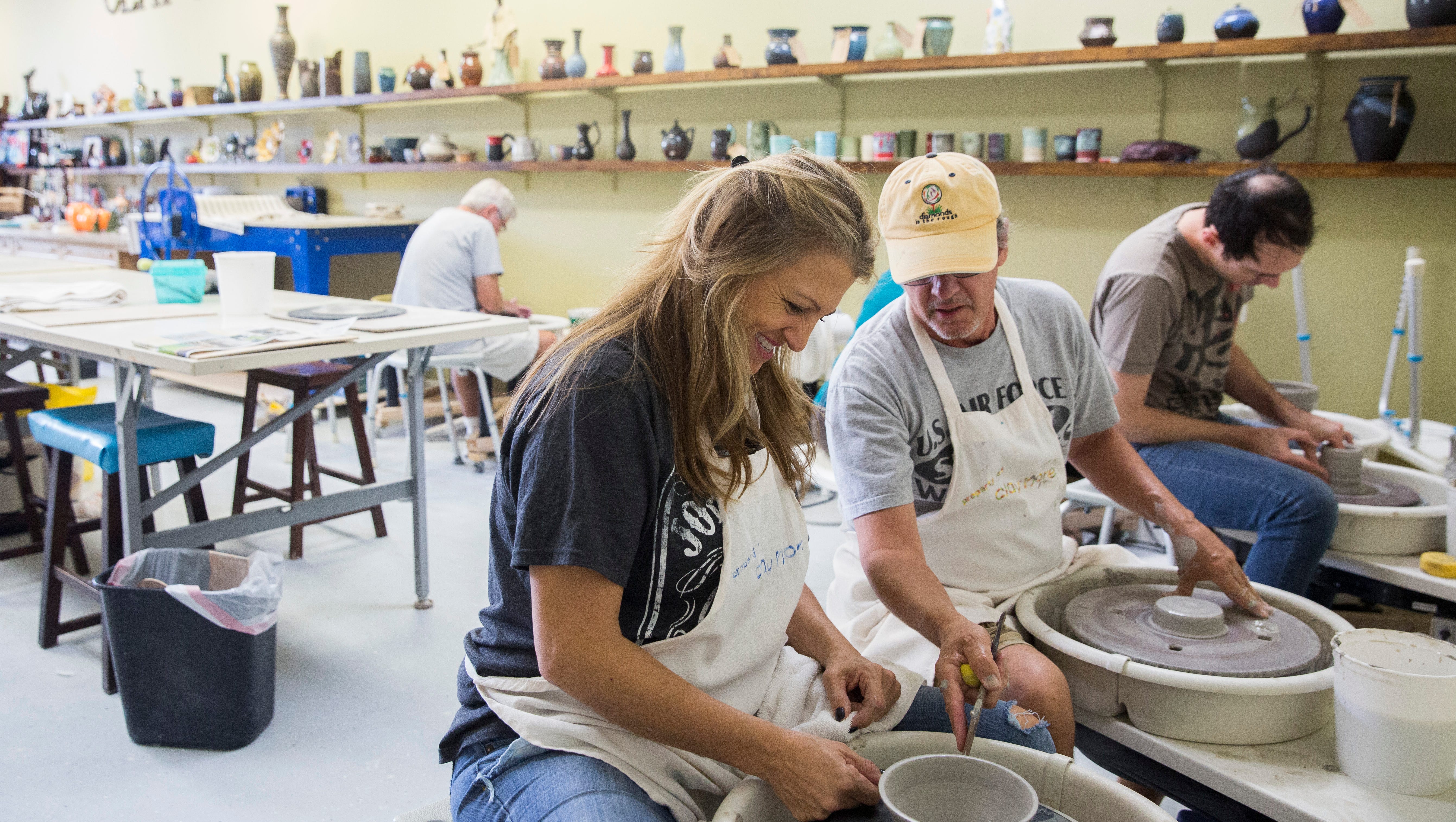 Feat Of Clay Angel Keeps Empty Bowls Supplied