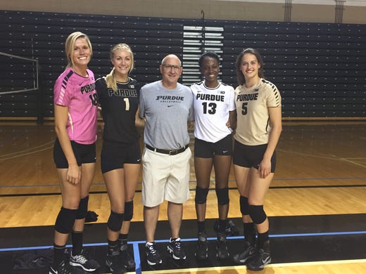 Purdue debuts new Nike volleyball jerseys