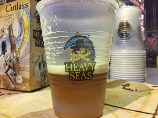 Heavy Seas Cross Bones IPA has a malt base, perfect for casual beer drinkers.