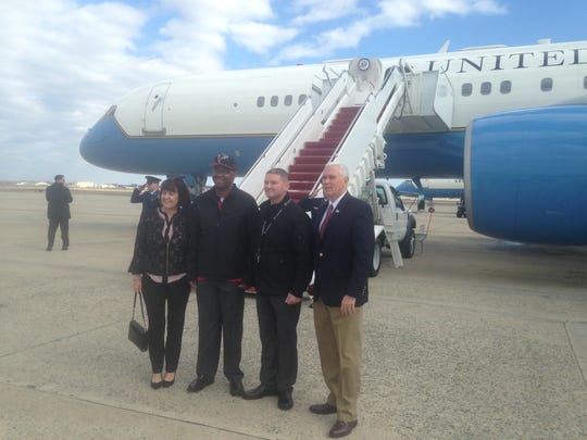 Inside Air Force Two With Vice President Mike Pence