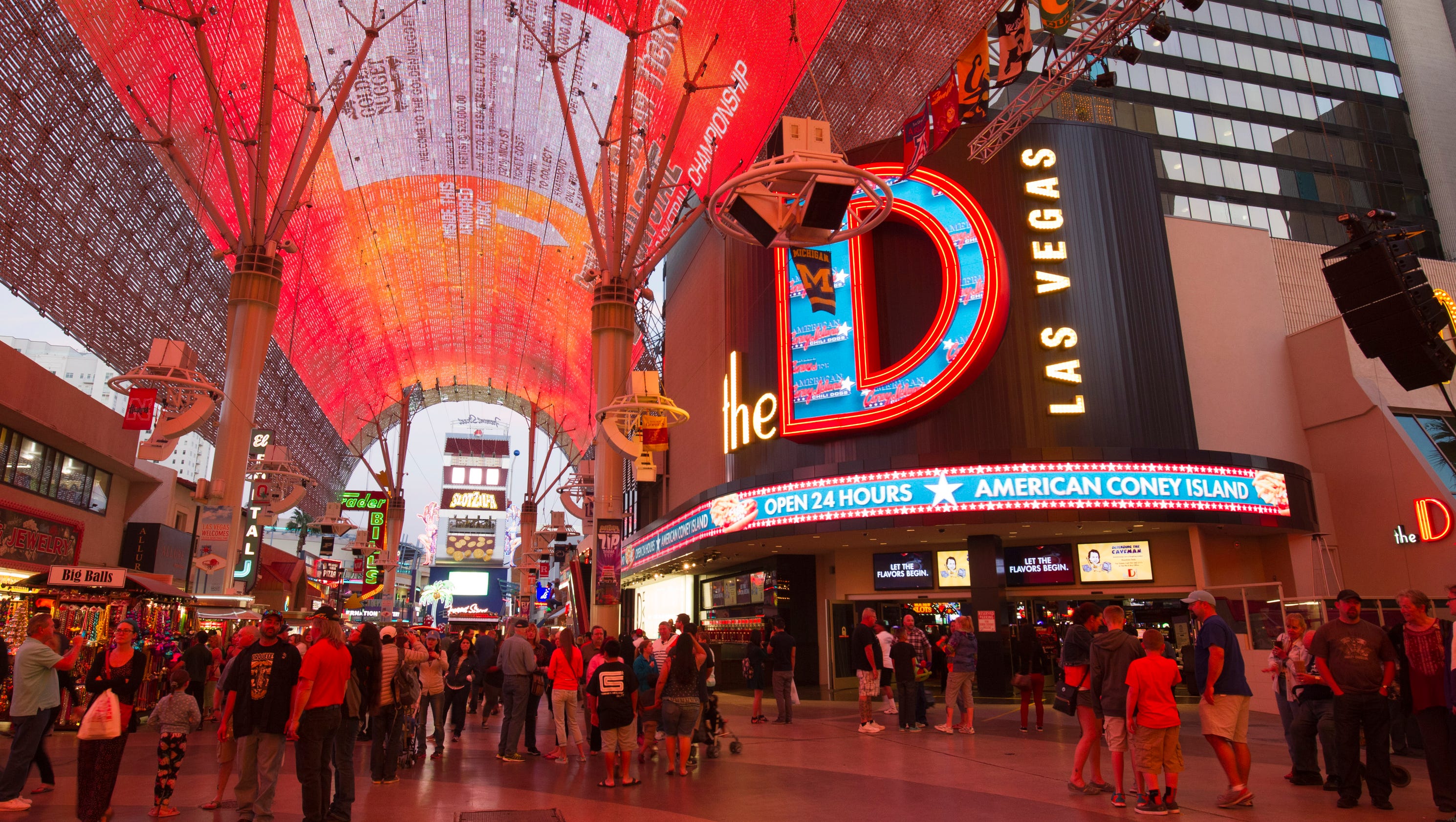 Las Vegas resort fees What Fremont and downtown hotels charge