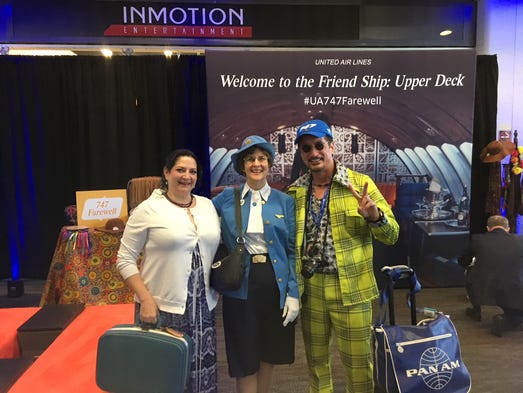 ��I had to be here,�� said passenger John Vanderford,