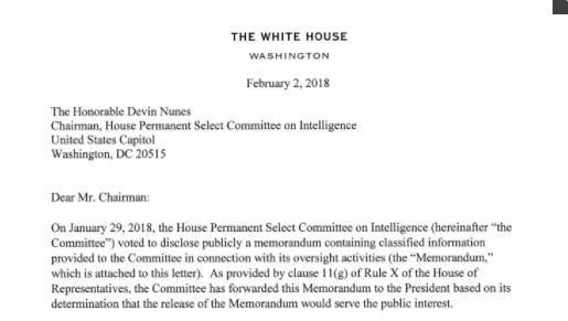 The GOP memo on FBI surveillance was released Feb. 2.