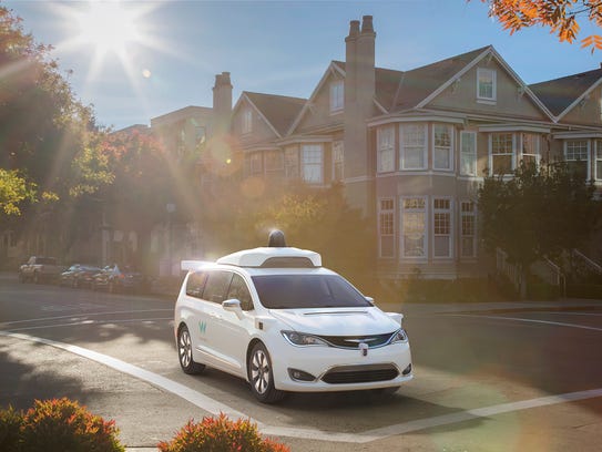 Google-run Waymo unveiled its new self-driving Chrysler