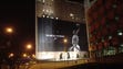 Nike erected this 110-foot high and 212-foot long billboard