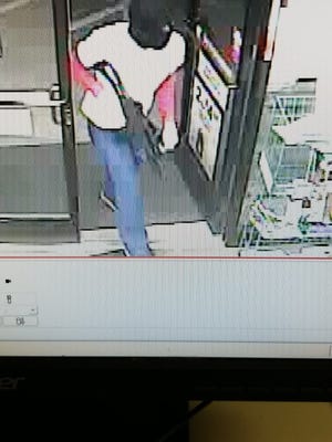 This man is suspected to have taken part in three armed robberies Friday morning, May 25, 2018.