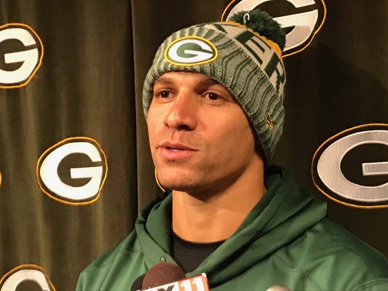 Packers tight end Jimmy Graham answers questions on