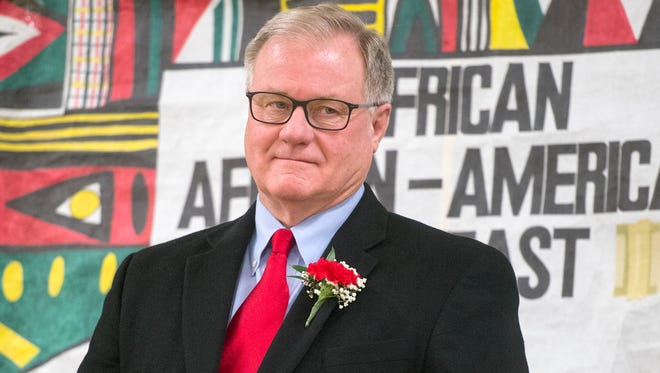 State Sen. Scott Wagner was honored during the recent African/ African-American Love Feast and Recognition Dinner XXIV. Wagner's advice to youth is to get a good education and don't be afraid to ask questions.