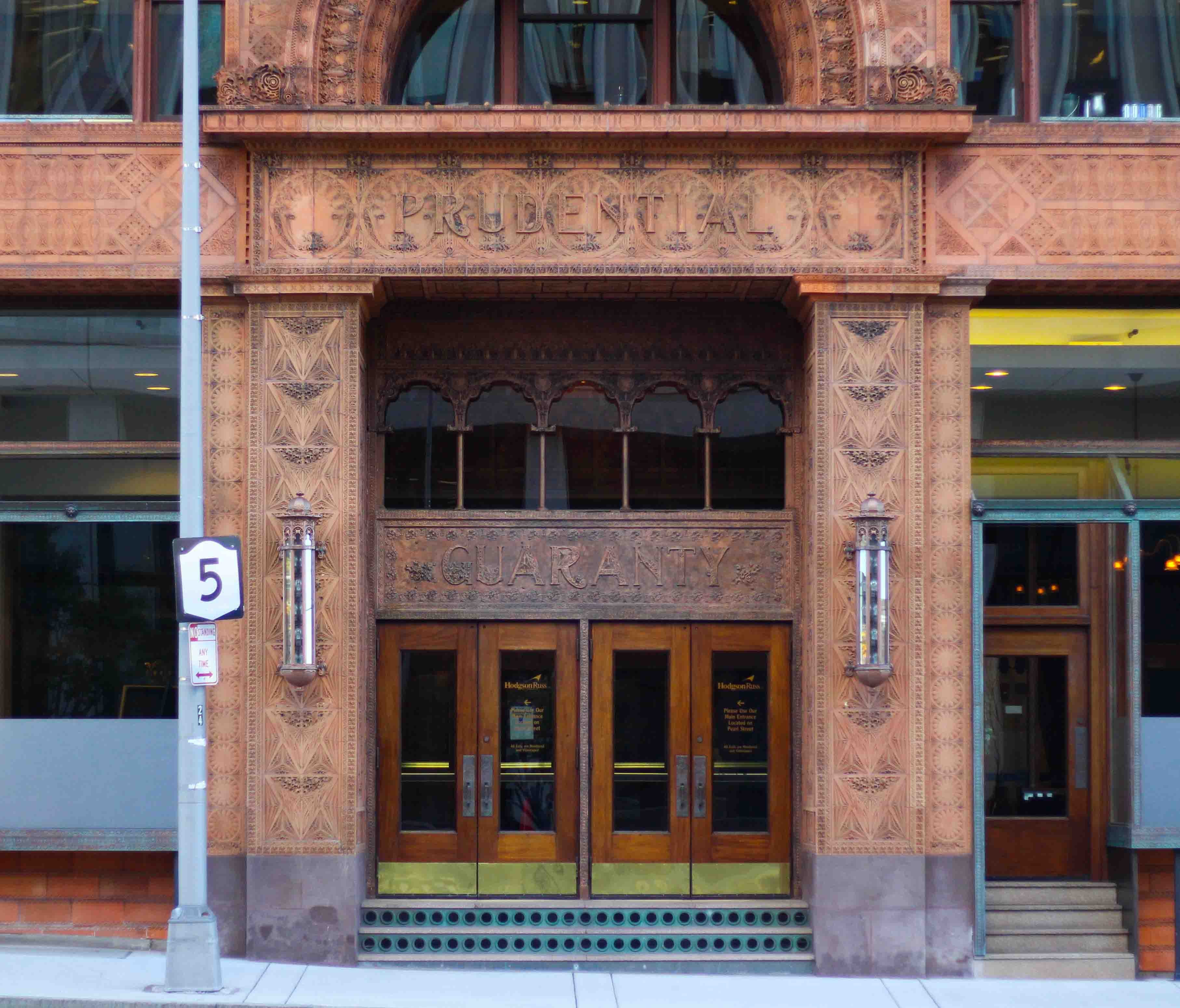 The Guaranty Building was threatened with demolition in the 1970s, restored a decade later and renovated in 2008.