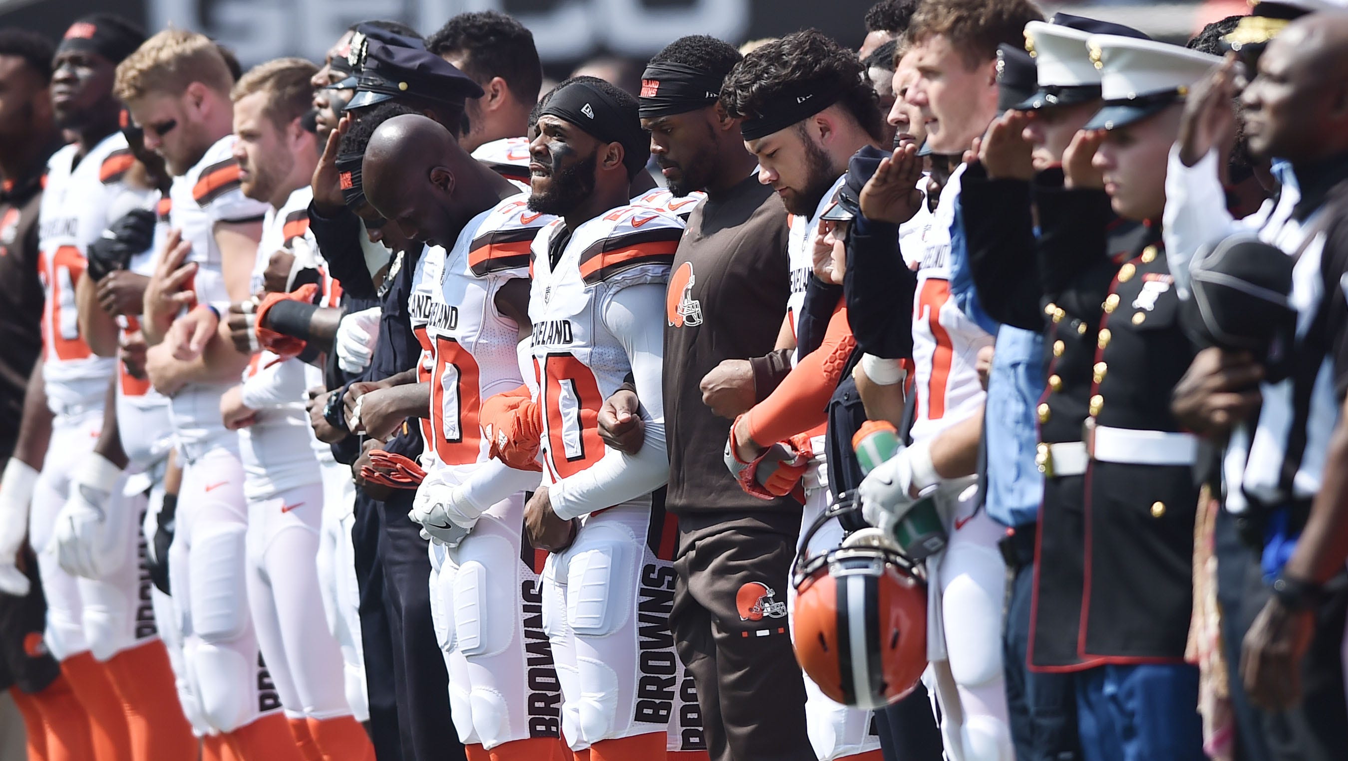 Cleveland browns and police clearance