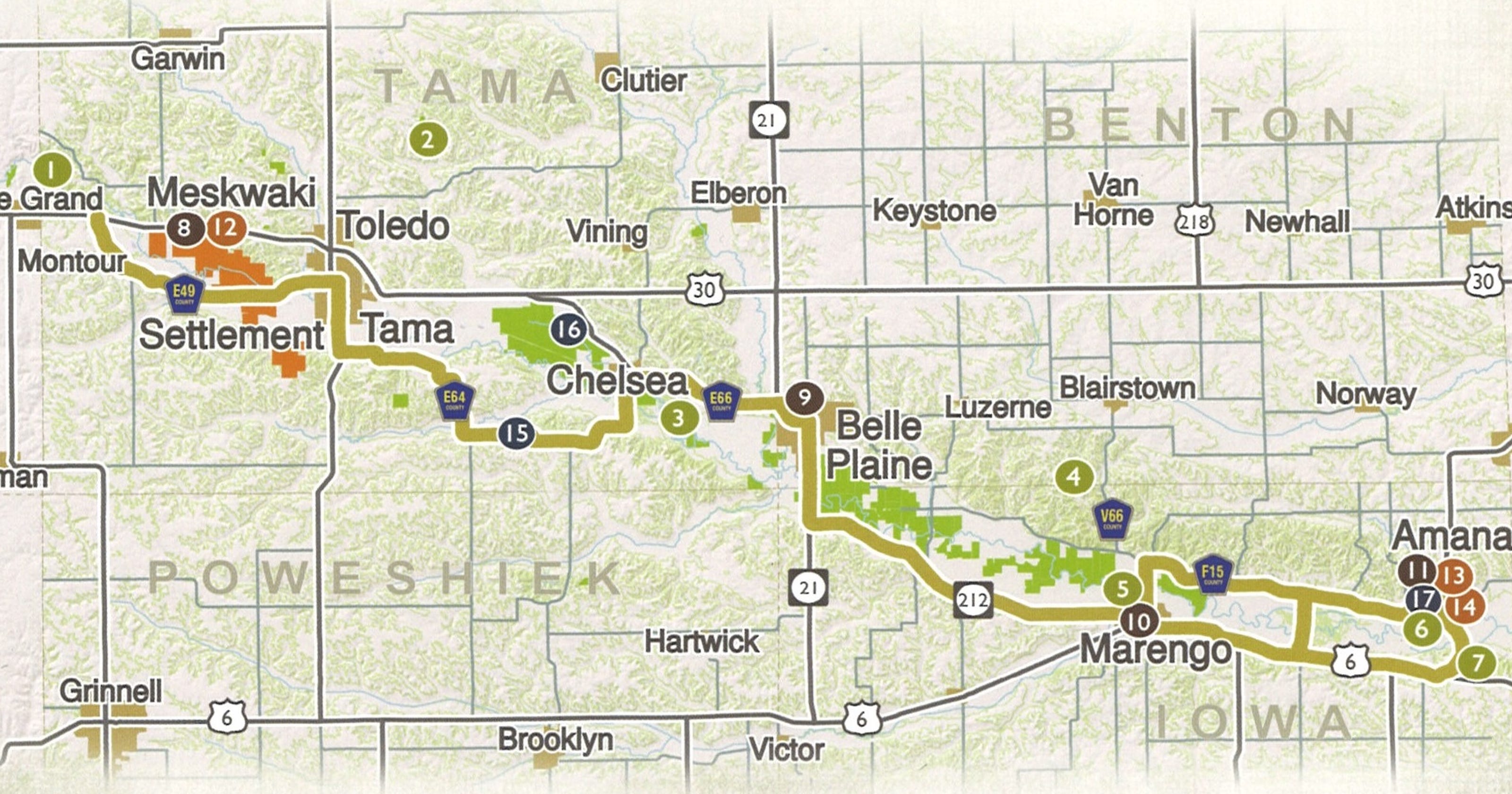 Tour the Iowa Valley Scenic Byway