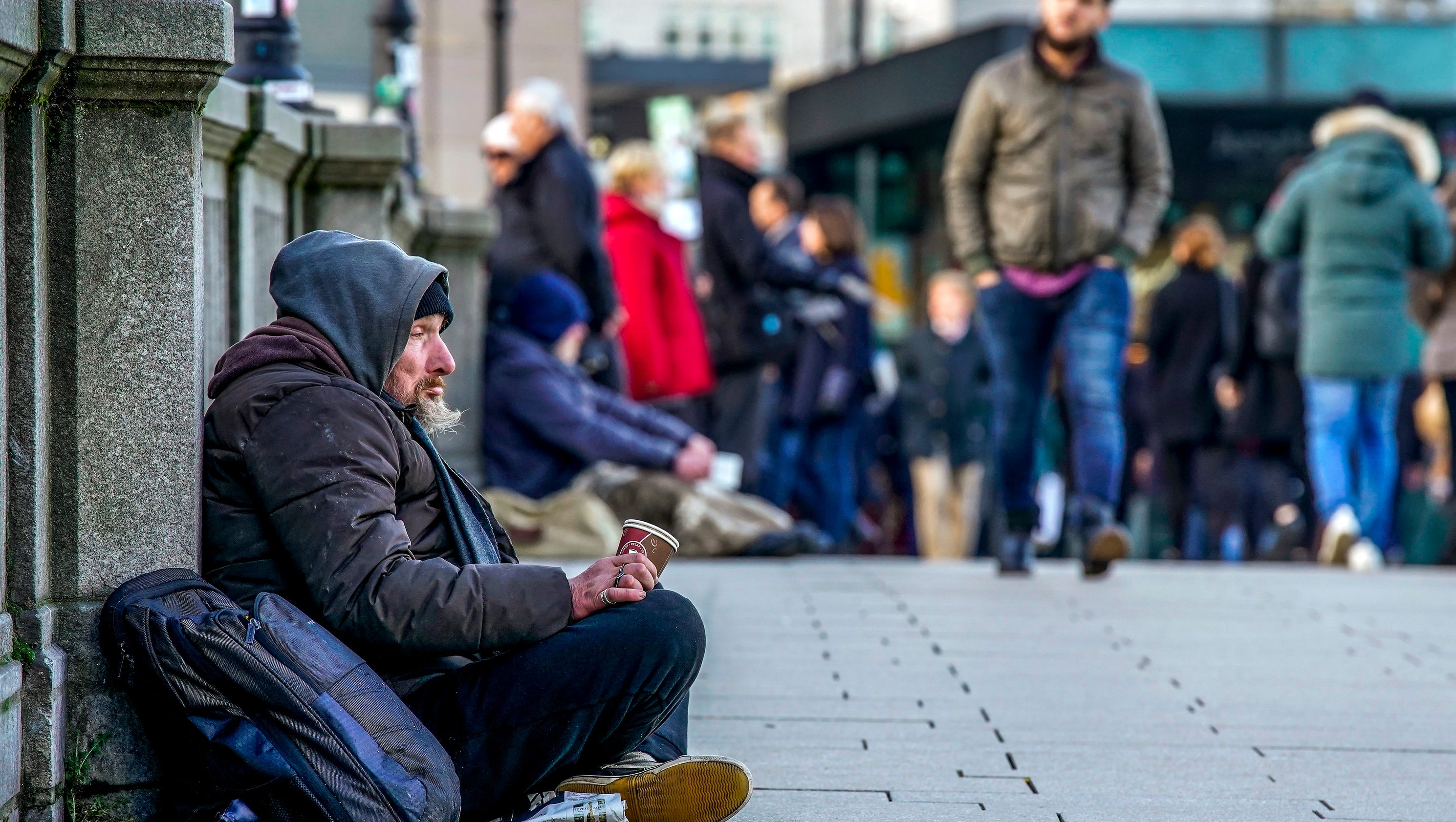 Germany Homeless Destitute Citizens In Frankfurt Will Have To Pay Fines