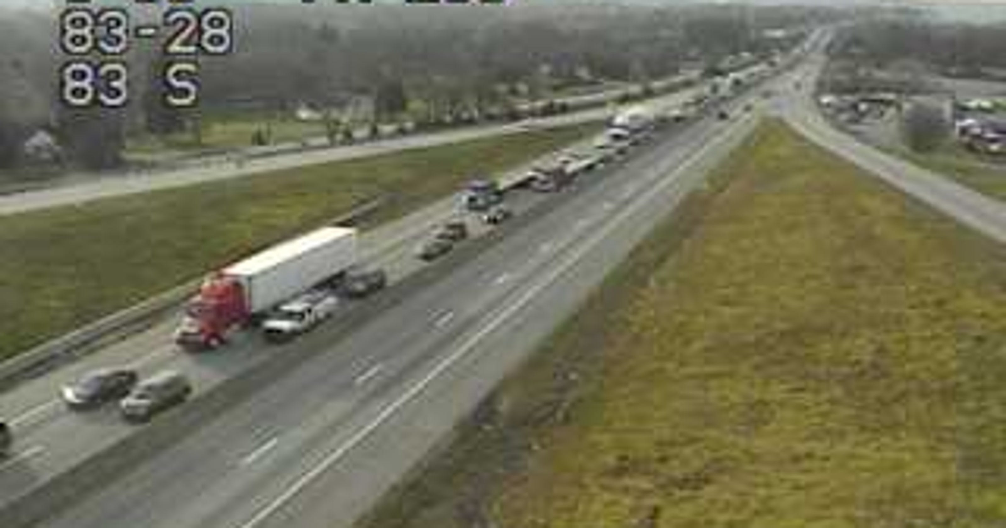 Accident On 83 North Today