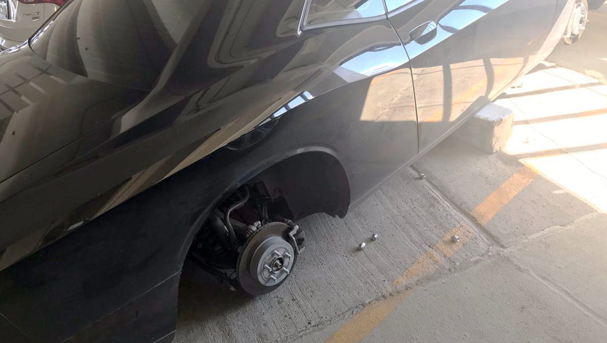 Police Across Michigan Battling Rash Of Wheel Tire Theft