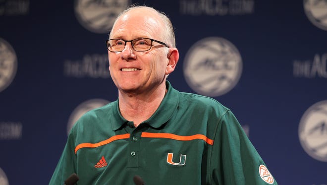 Miami's Jim Larrañaga expects he and staff to be exonerated in probe