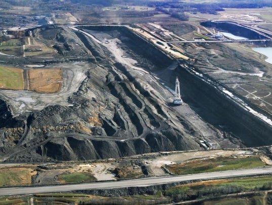 strip indiana in Largest mine