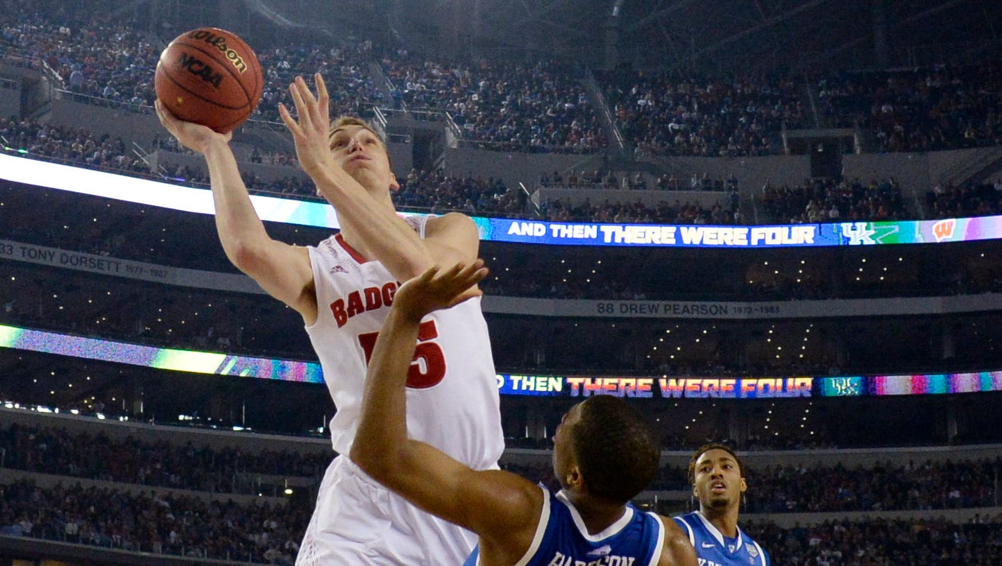 Kentucky Takes Out Wisconsin With Aaron Harrison Three Pointer
