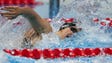 Katie Ledecky (USA) swims during the women's 200m freestyle