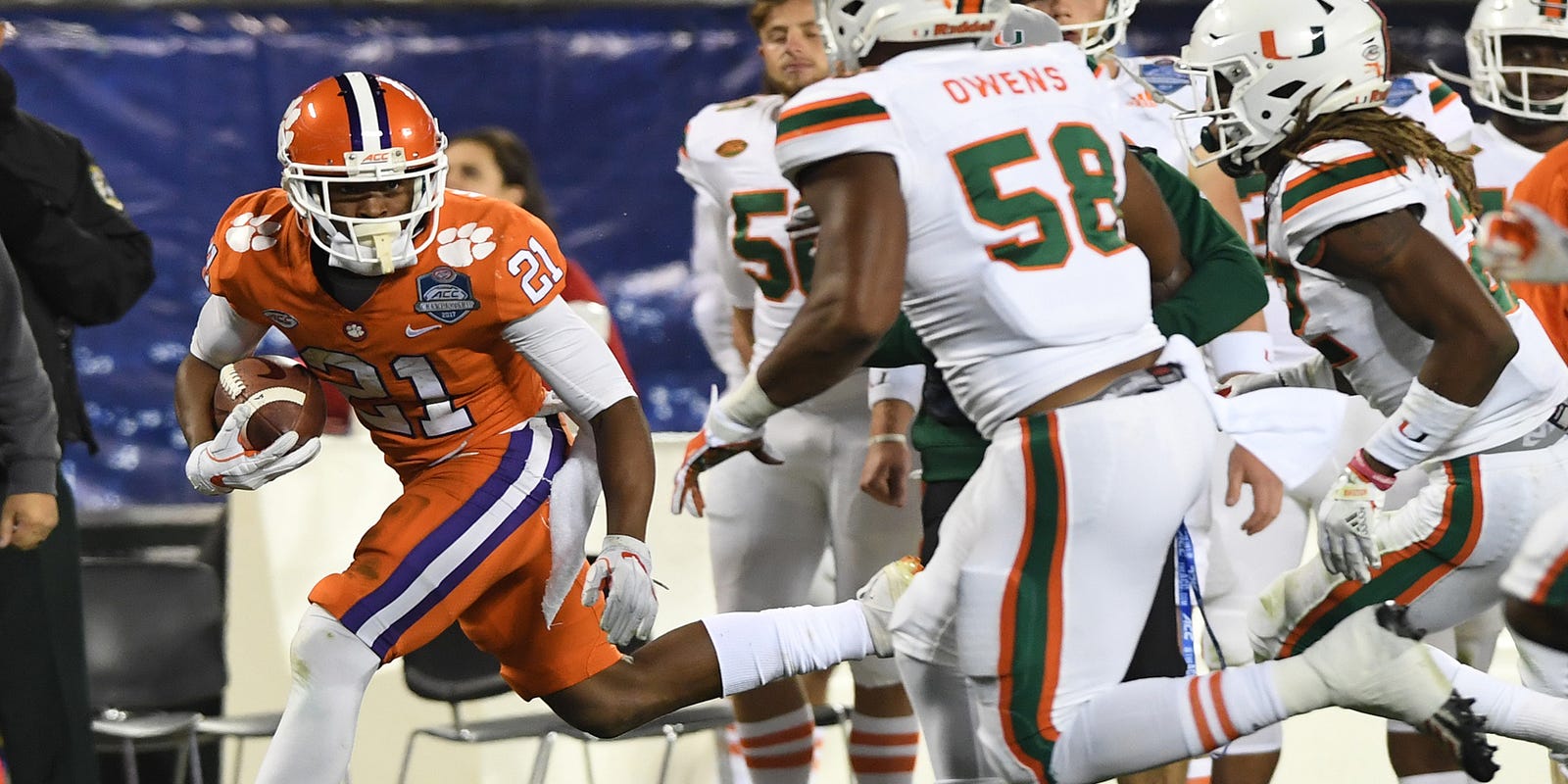 Clemson Football Shut Out Of National Individual Awards In 2017