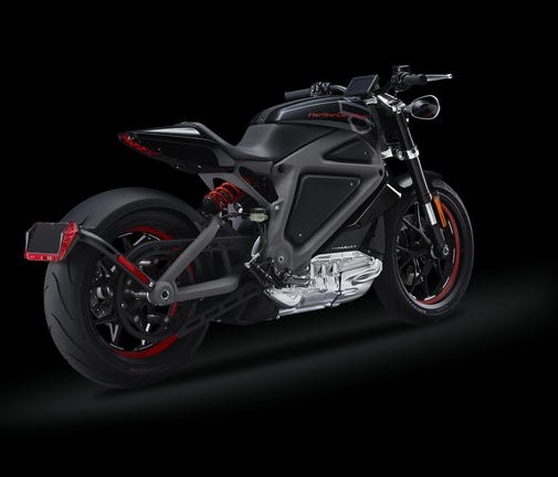 Harley-Davidson Project LiveWire electric motorcycle