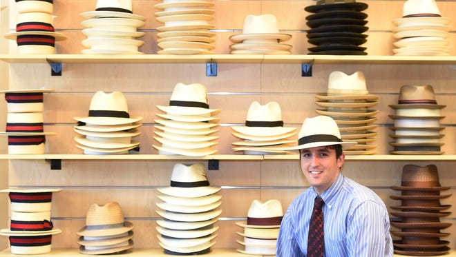 Daniel Lansky, the owner of Mister Hats, says he will have a booth at the Iroquois Steeplechase where he will be selling several styles of hats.