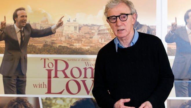 Woody Allen poses during the photo call of the movie "To Rome with Love" in Italy last spring.