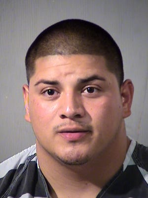 Juan Ignacio Ramirez, 26, was arrested on two counts of unlawful sexual conduct after reportedly having sexual relations with an inmate at the Arizona State Prison Complex-Lewis in Buckeye.