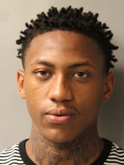 Ramaj Thompson is wanted by Middletown Police for first-degree attempted murder; four counts of reckless endangering; nine counts of possession of a firearm while committing a felony; four counts of aggravated menacing; and first-degree conspiracy.