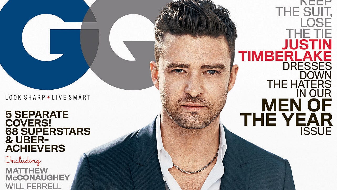 Justin Timberlake among 'GQ' Men of the Year
