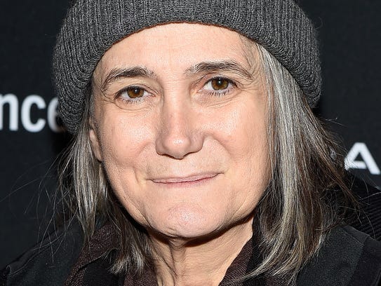 Broadcaster Amy Goodman attends the New Climate Lunch