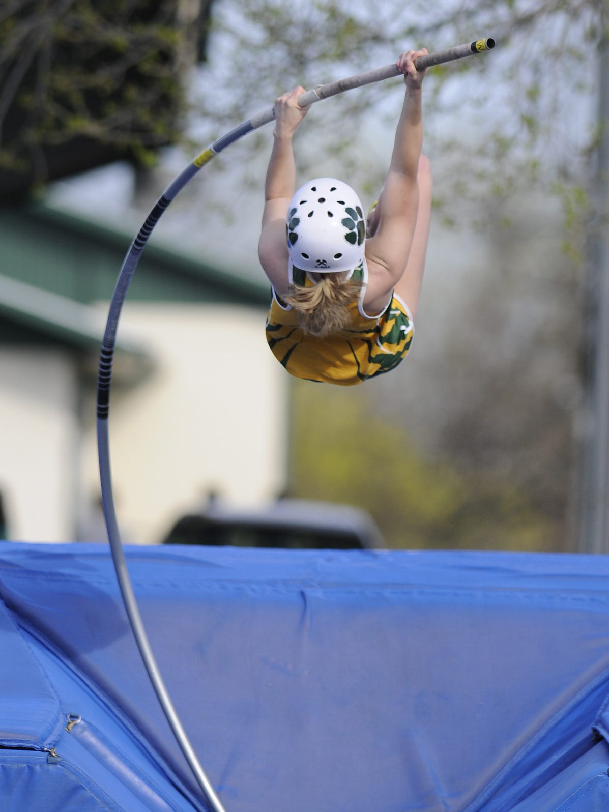 WIAA track Gymnastics skills translate to pole vault success