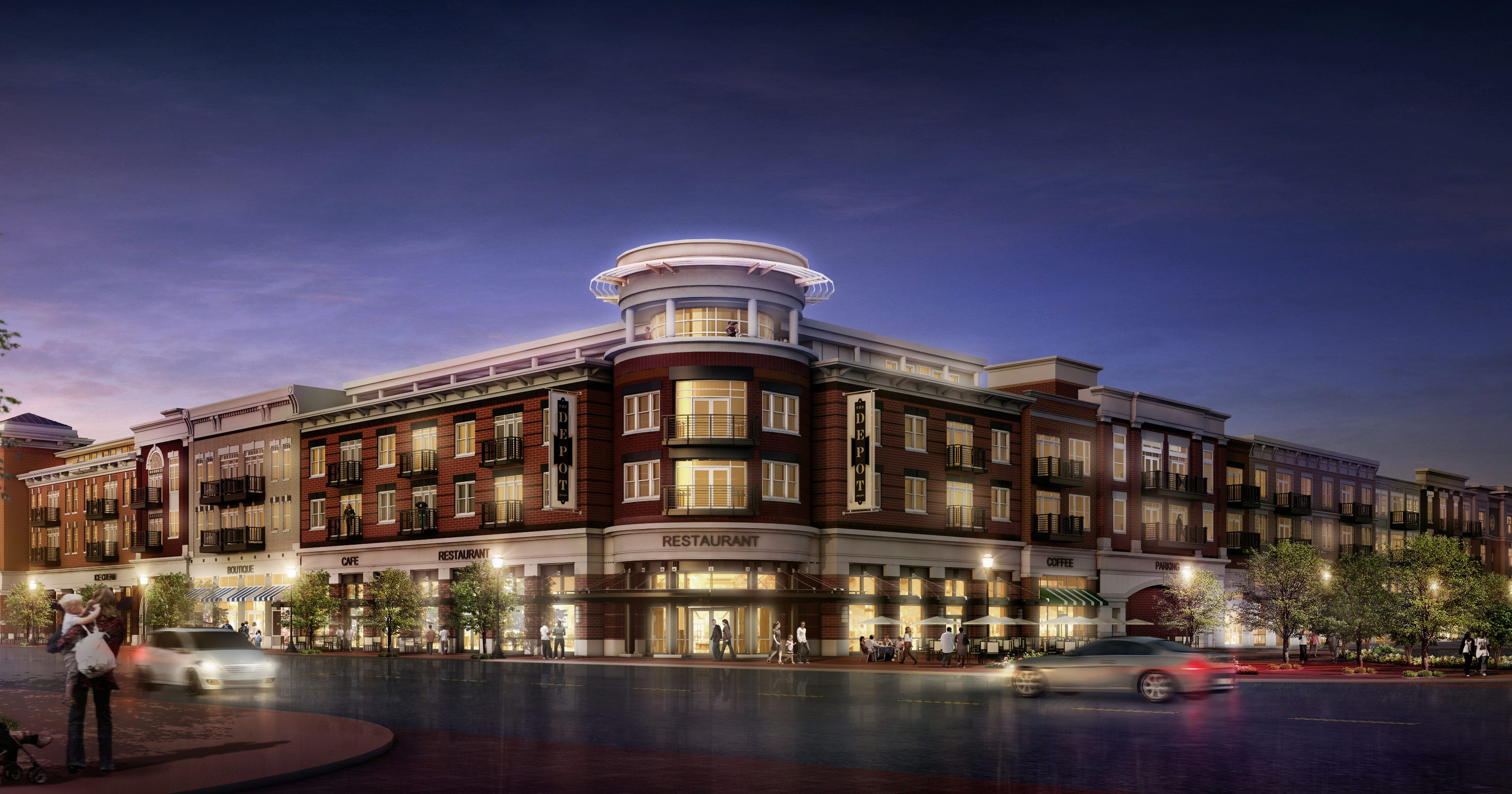 The new look for the Nickel Plate District in Fishers
