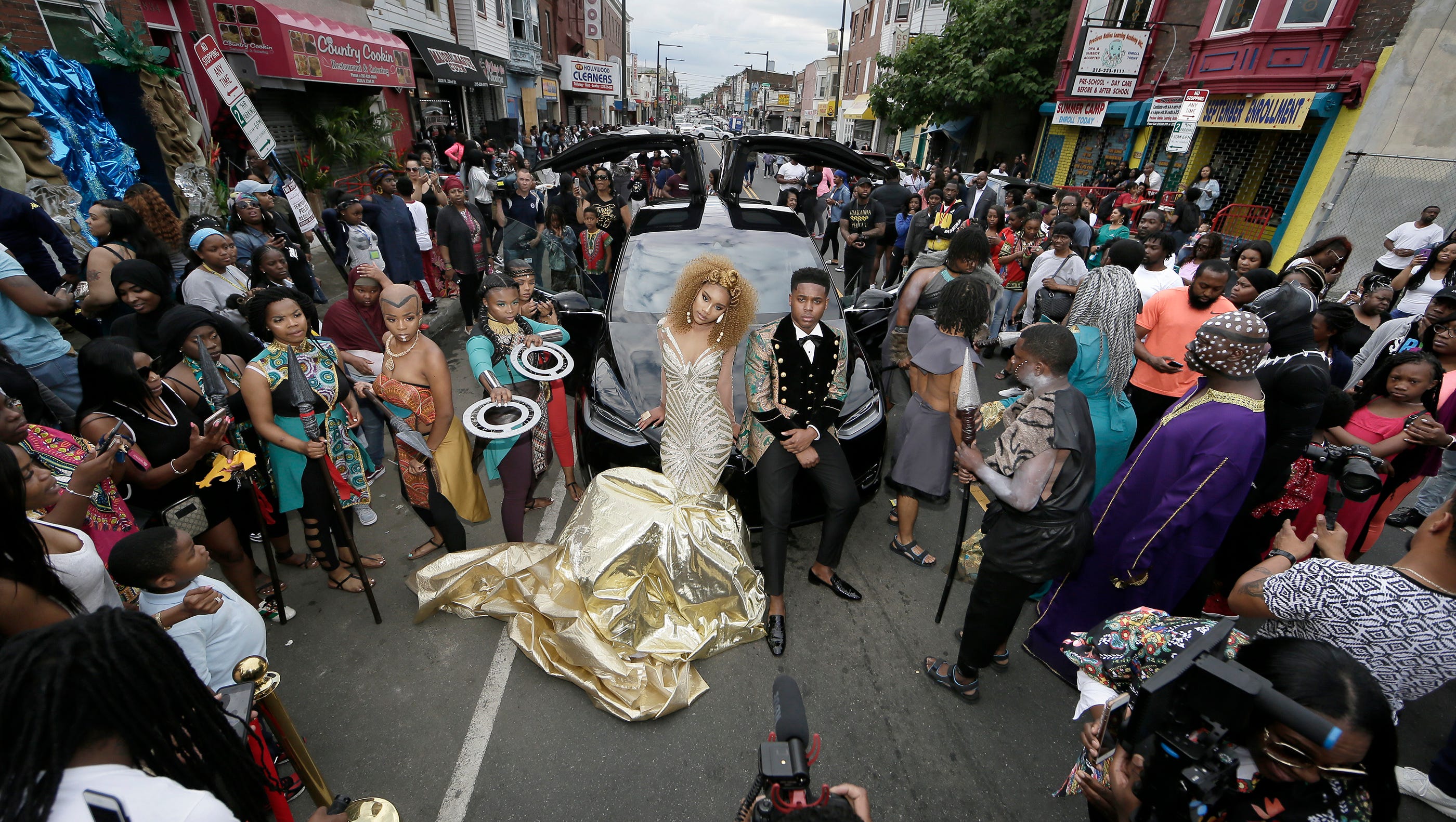 From Black Panther To James Bond Philly Prom Send Offs A Major