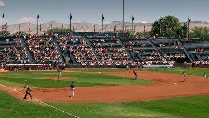 Small Town USA Baseball Ballpark