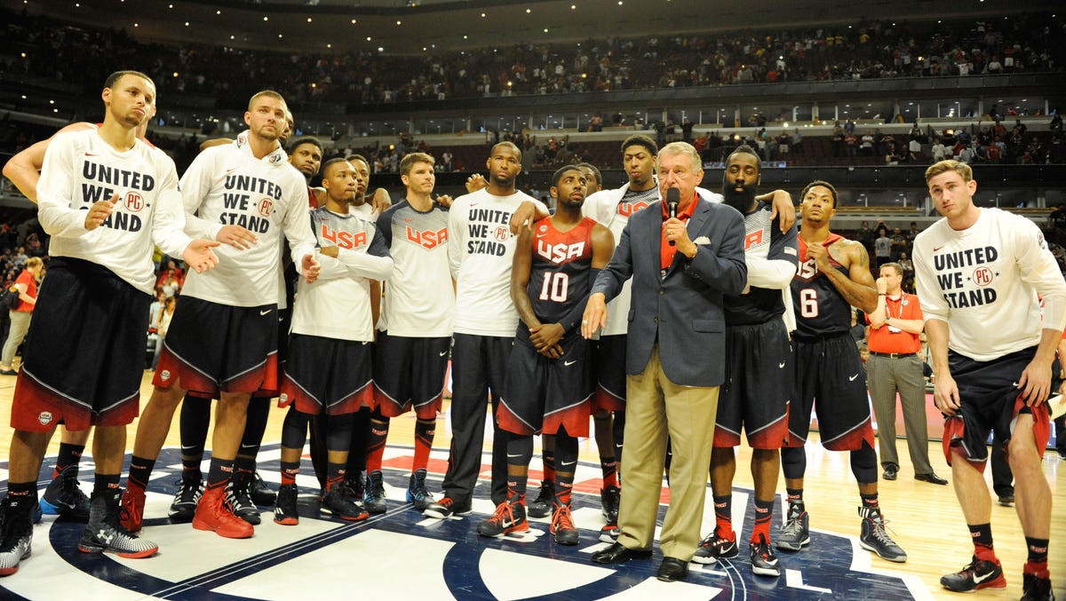 Team USA's final 12man roster for 2014 FIBA World Cup