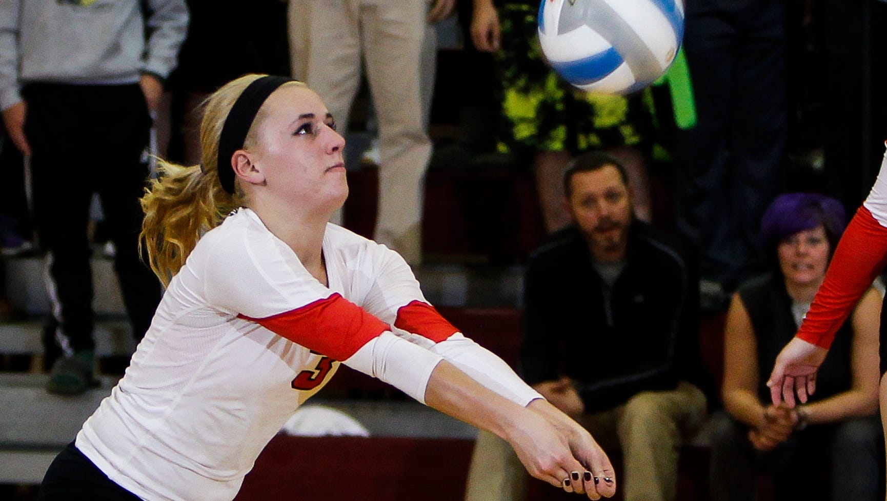 Defending champs end run for Laingsburg volleyball