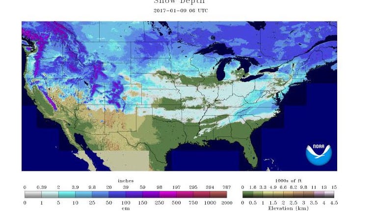 Snow Coverage Map Of Usa - 2024 Schedule 1