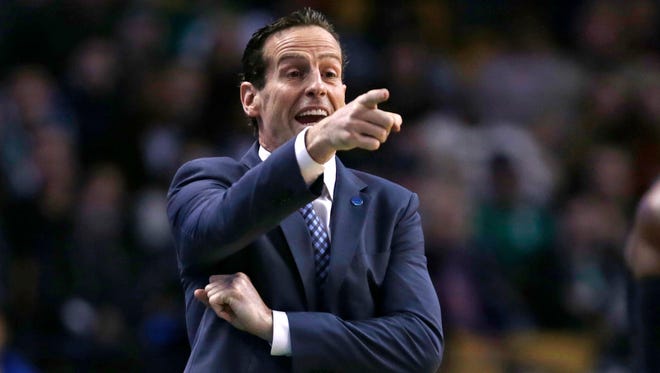 The Brooklyn Nets have hired the Hawks assistant Kenny Atkinson as their new coach.