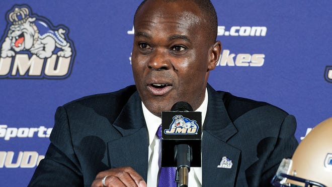 There will be two debuts when James Madison faces Maryland on Saturday. It will be the Terrapins’ first game as a Big Ten member, and it will be the first game as the Dukes’ head coach for Everett Withers, pictured.
