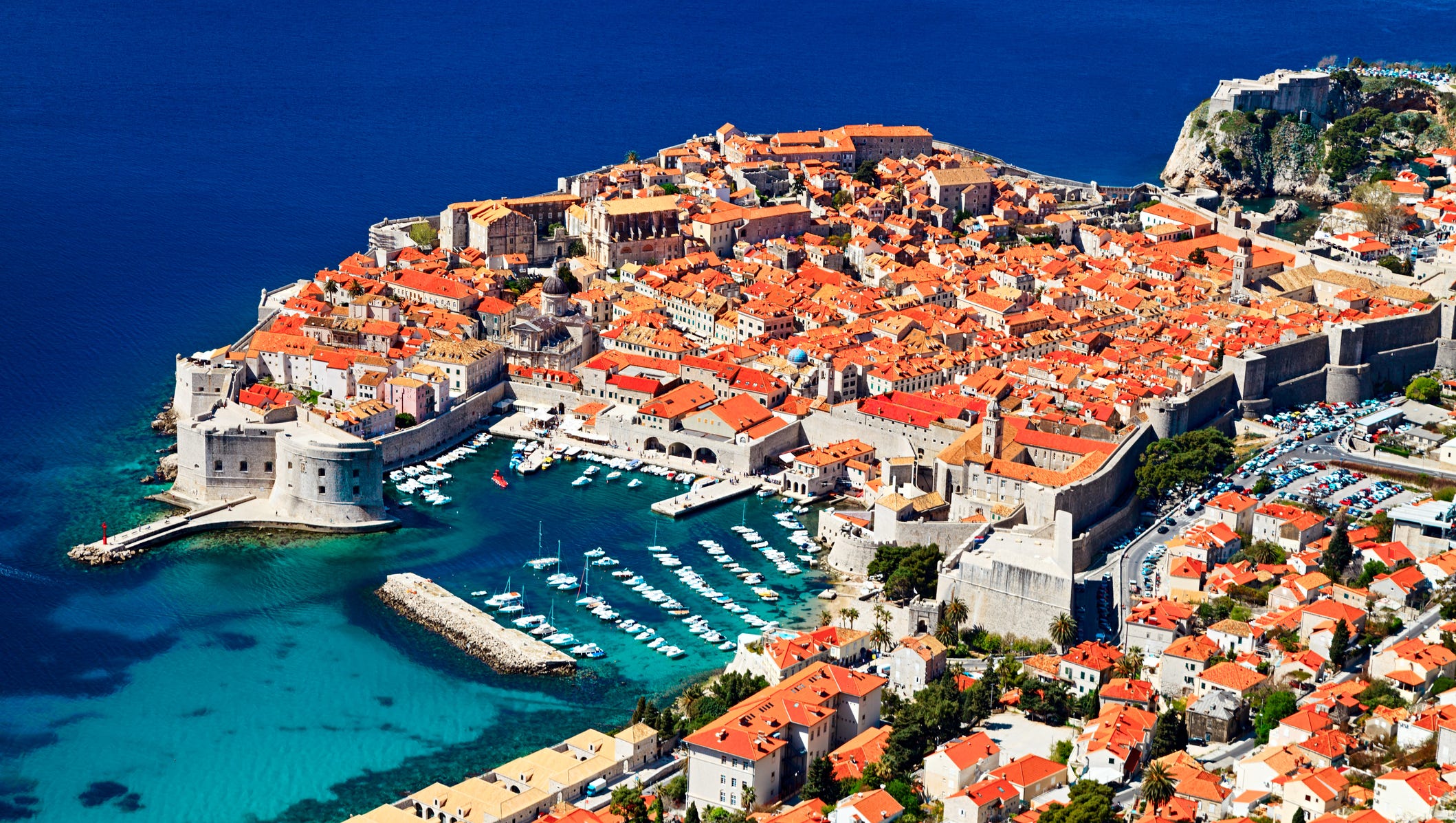 The enchanting walled city of Dubrovnik