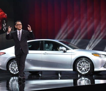 It's hard to beat Elon Musk as a showman, but Toyota CEO Akio Toyoda is no slouch on that front -- and few question that Toyota will deliver on his promises.