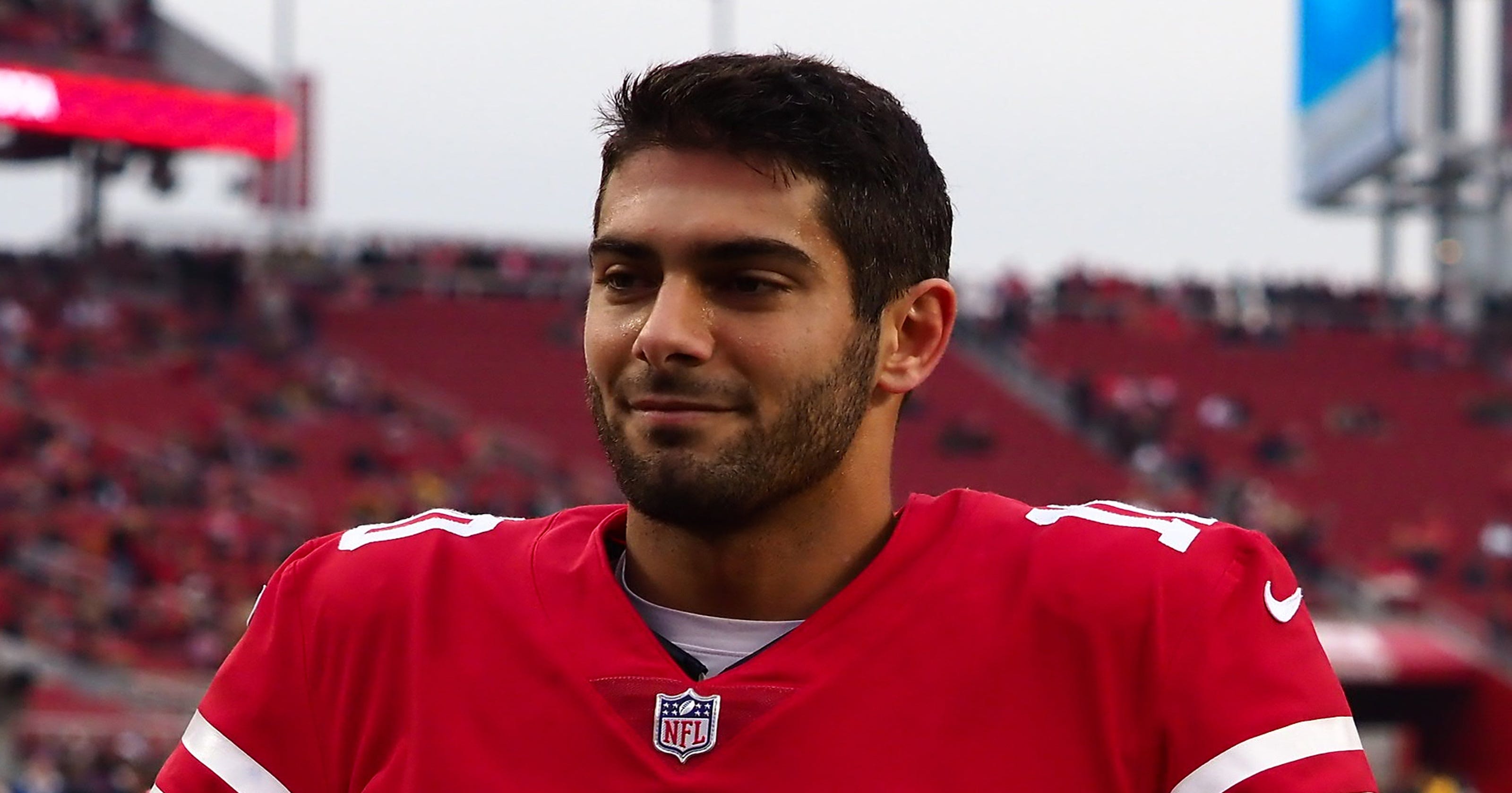 Jimmy Garoppolo, 49ers agree to record five-year contract