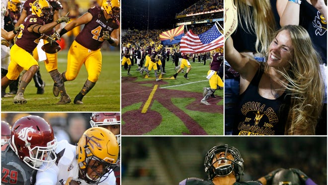 ASU takes on Washington in the Sun Devils' 2015 homecoming game.
